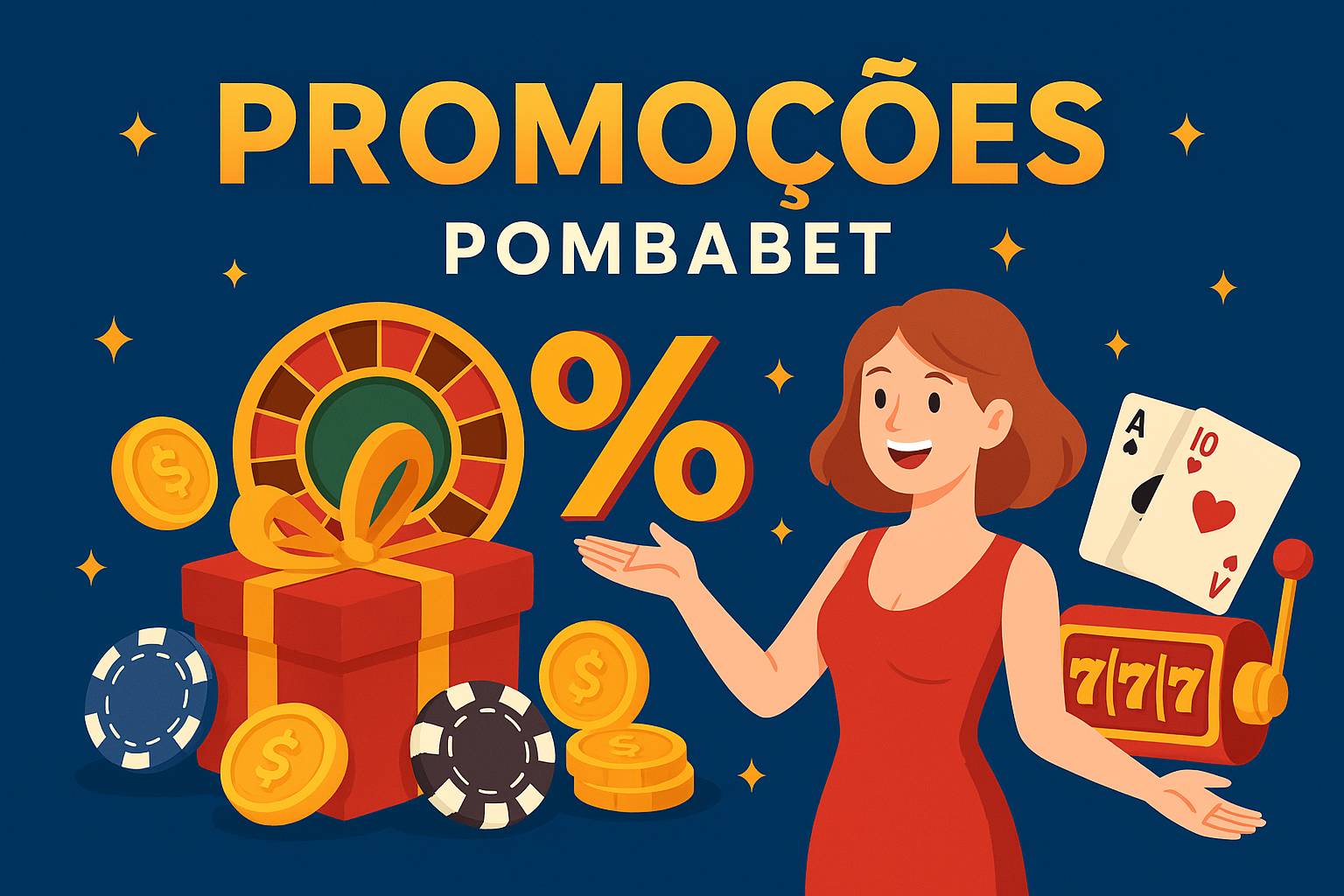 O bônus promocional POMBABET é uma ótima maneira de começar sua aventura