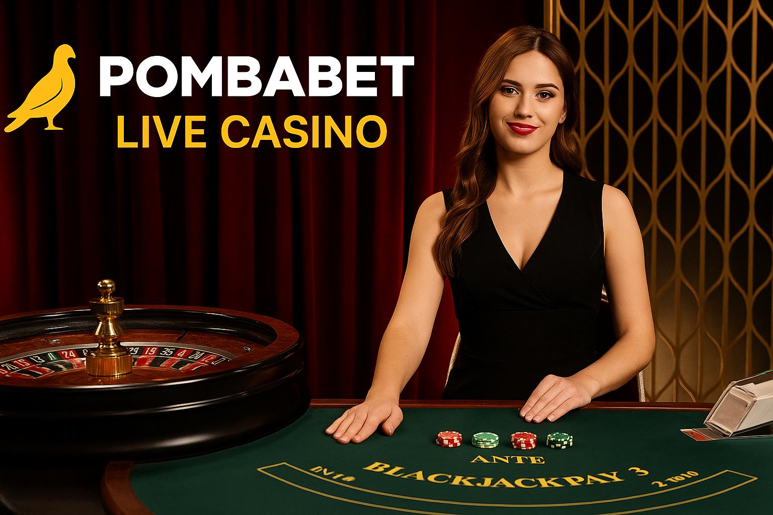 O POMBABET Live Casino lança promoções regularmente