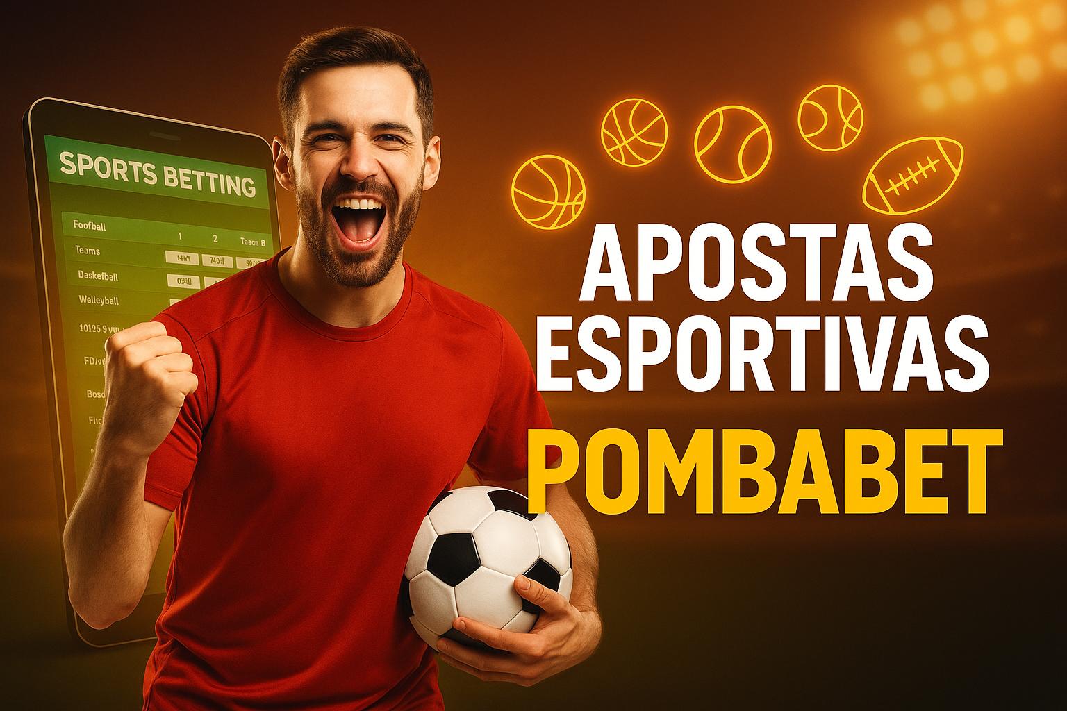 Aposte em apostas esportivas no cassino online POMBABET