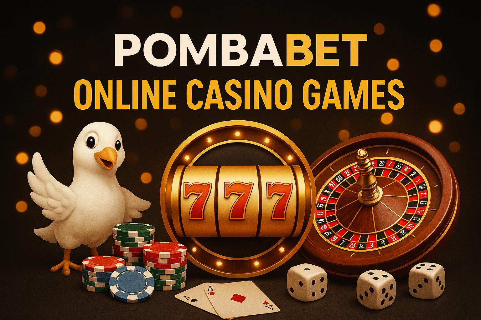 Jogos de cassino online POMBABET
