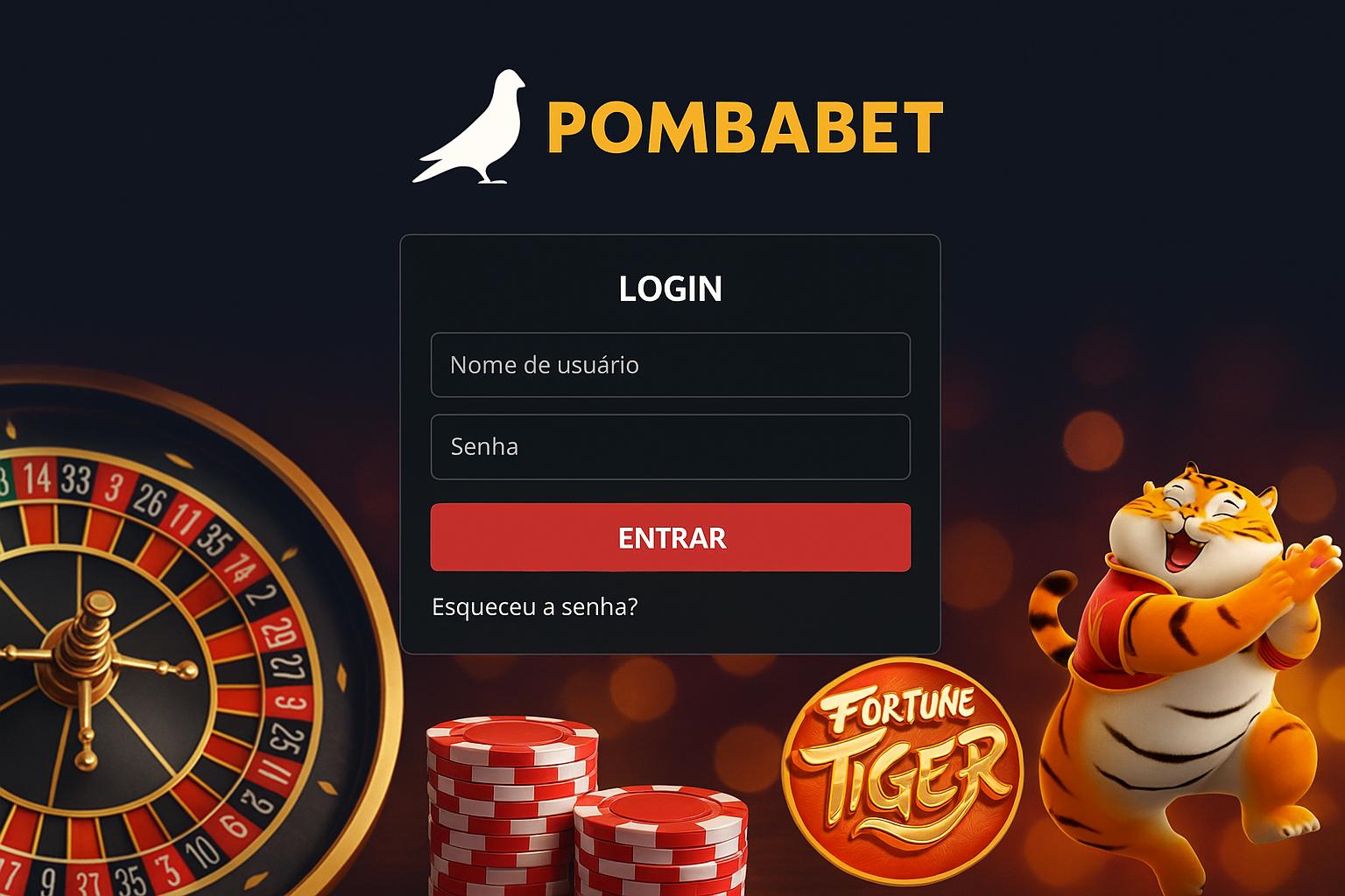 Login no Cassino POMBABET